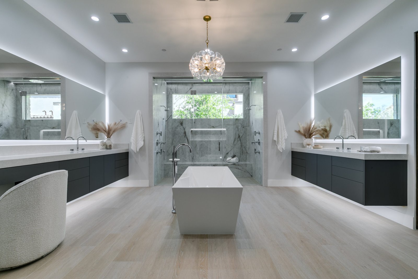 Luxury Home Staging Ravenswood Primary Bathroom New Construction Southern Highlands Las Vegas Staged To Sell 2 Luxury Home Staging Ravenswood Primary Bathroom New Construction Southern Highlands Las Vegas Staged To Sell 2