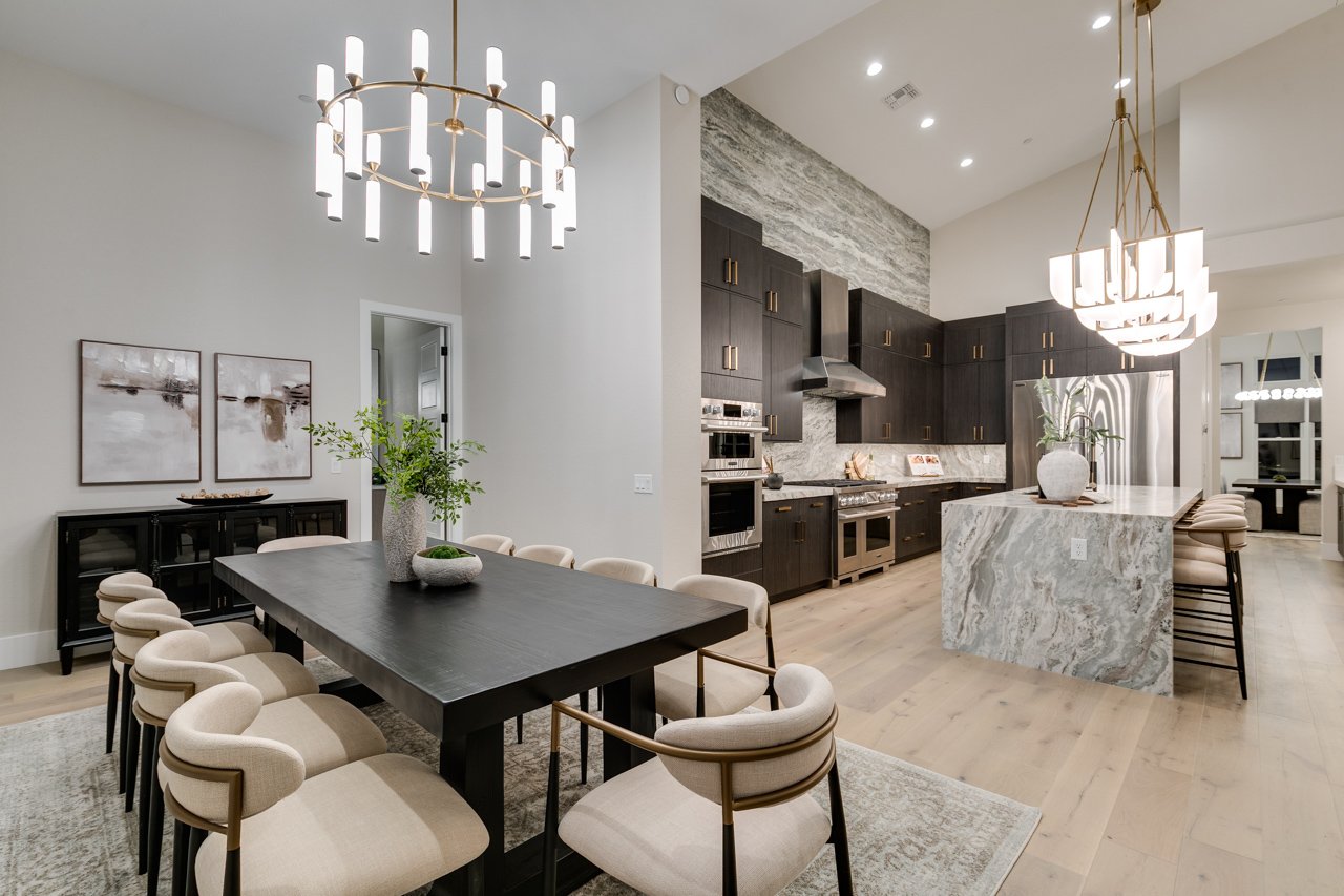 Sightline Summerlin Luxury Home Staging Kitchen Dining Sightline Summerlin Luxury Home Staging Kitchen Dining